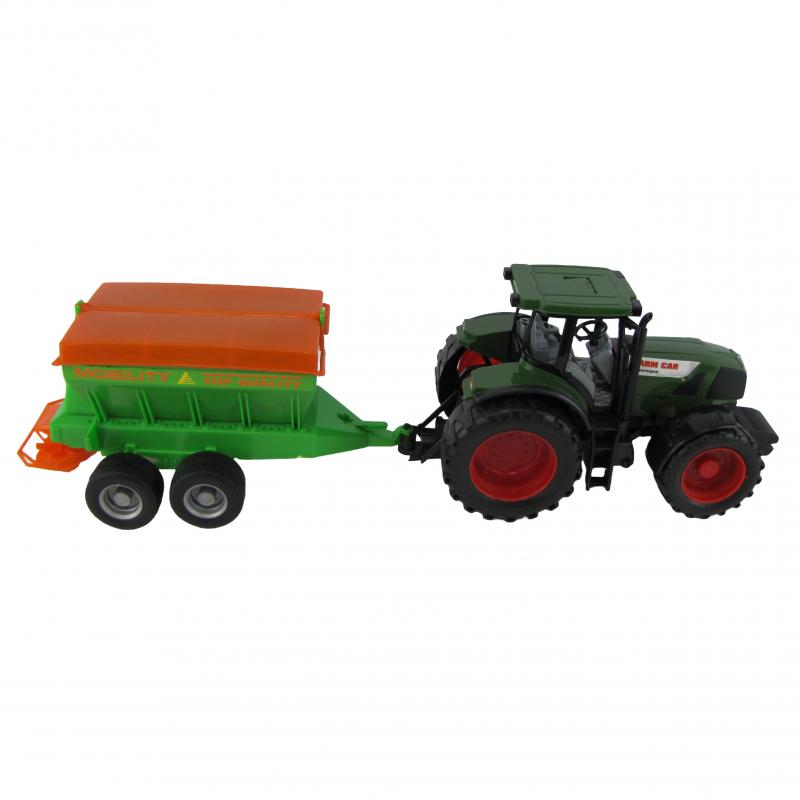 TRAKTOR Z MASZYNĄ ROLNICZĄ